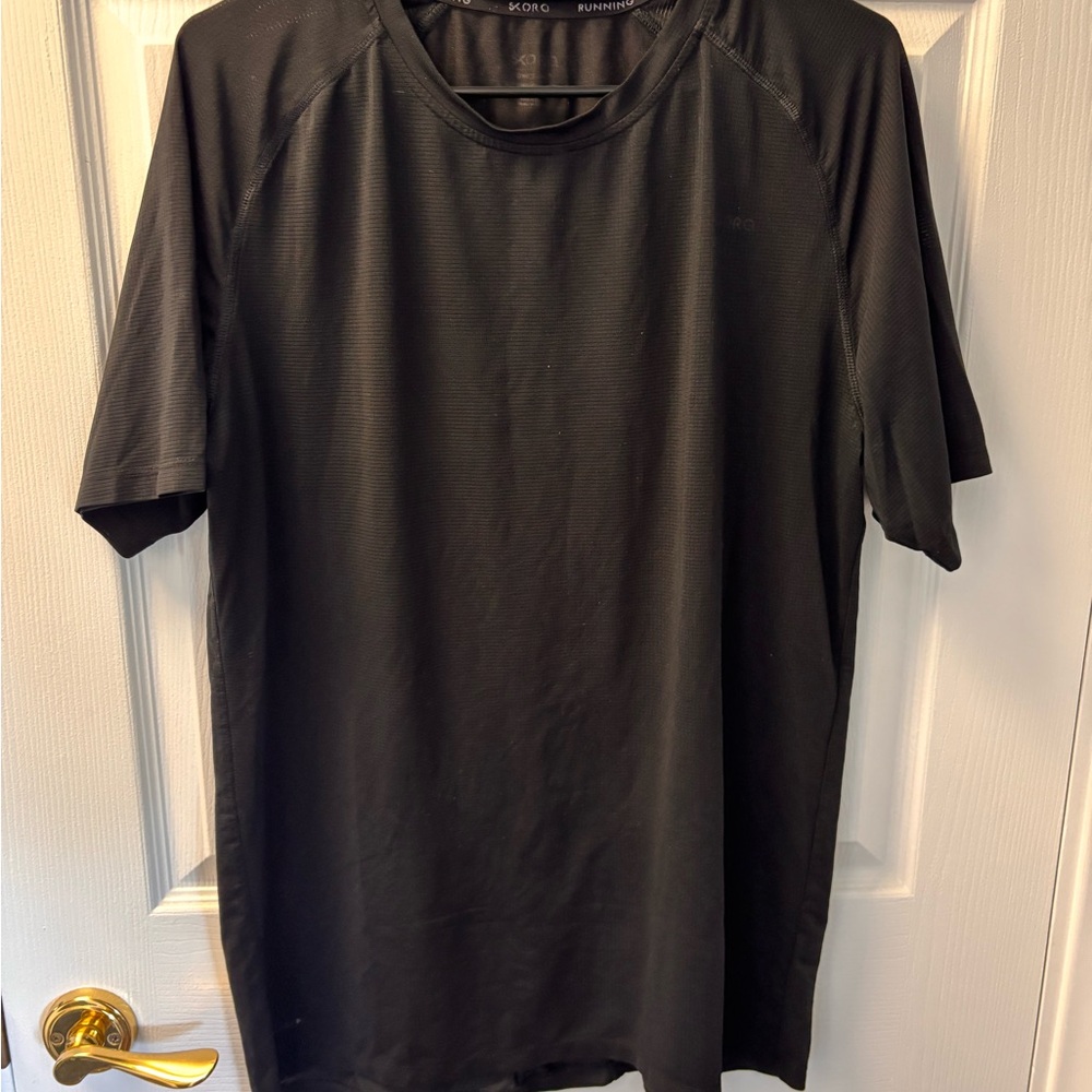 Black Short Sleeve Performance Tee